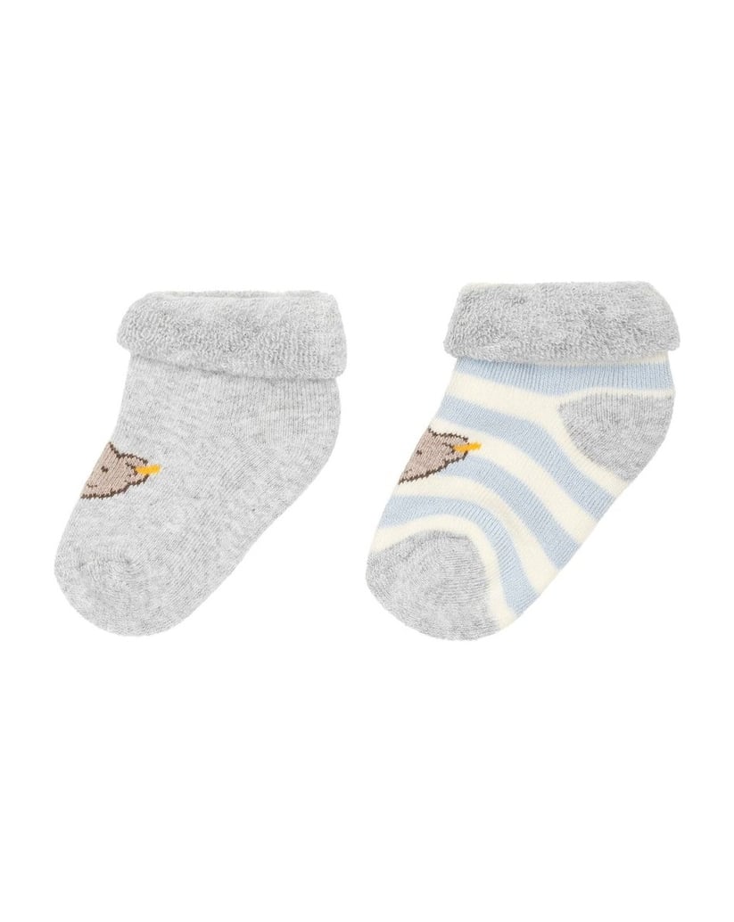 Steiff-Unisex-Socken-2er-Pack-blau