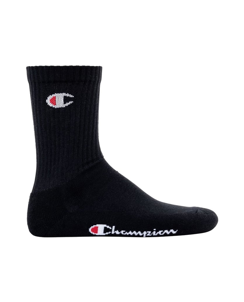 Champion-Unisex-Socken-6er-Pack-schwarz