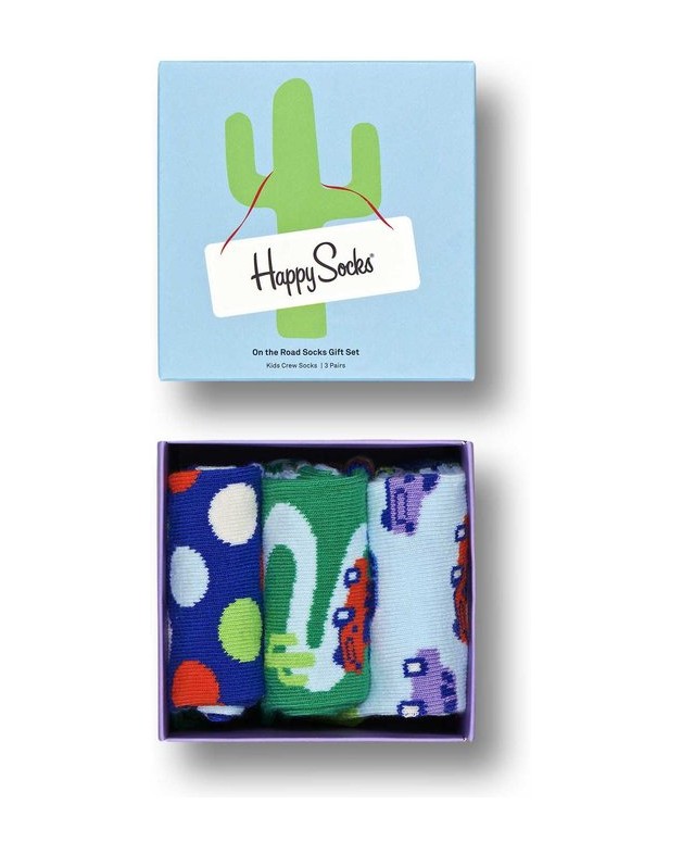 HAPPY-SOCKS-Unisex-Socken-3er-Pack-mehrfarbig-