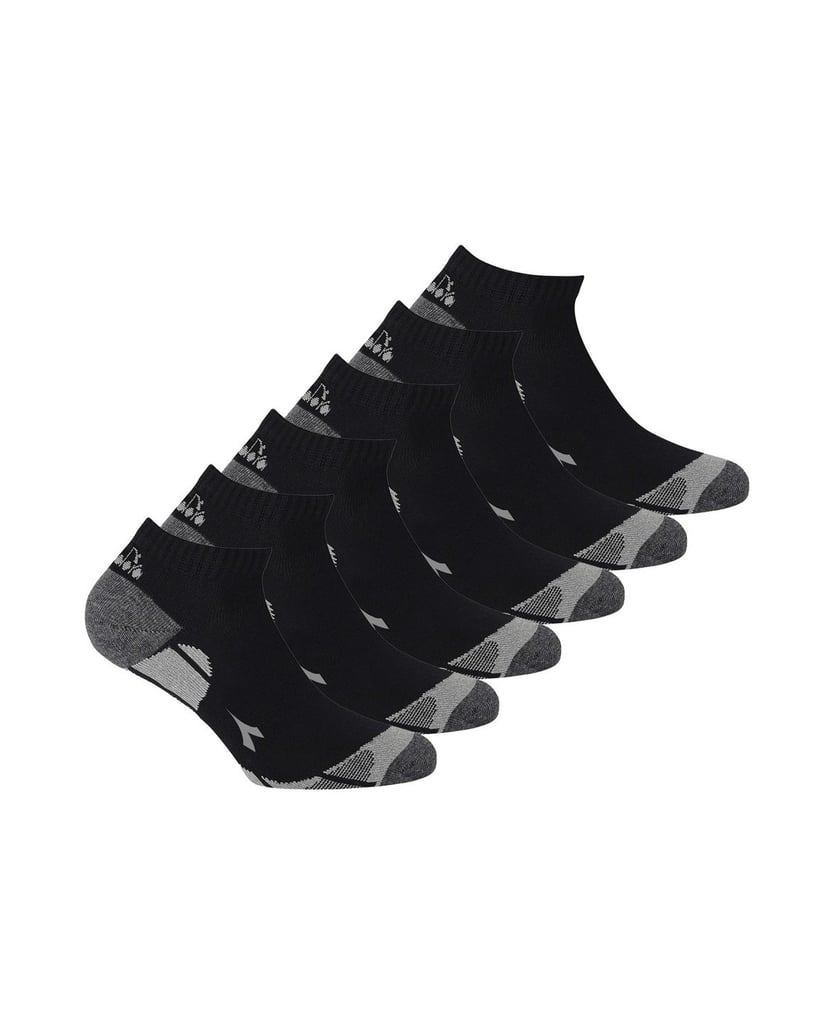 Diadora-Unisex-Socken-6er-Pack-schwarz