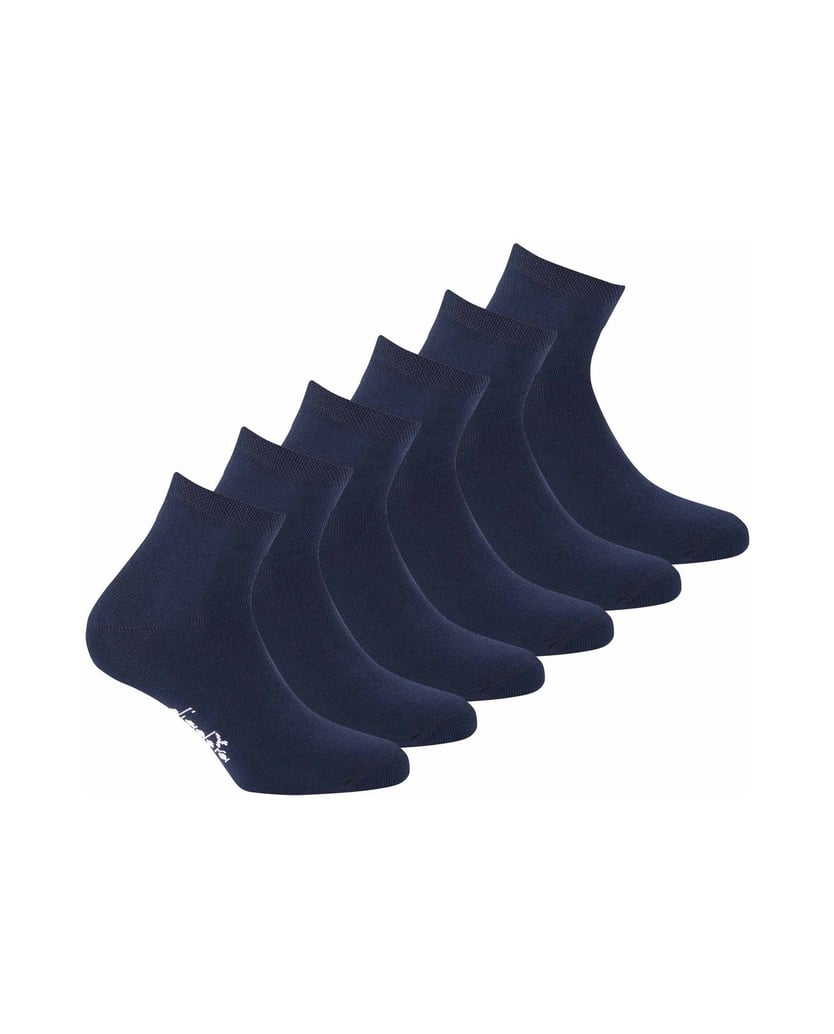 Diadora-Unisex-Socken-6er-Pack-schwarz