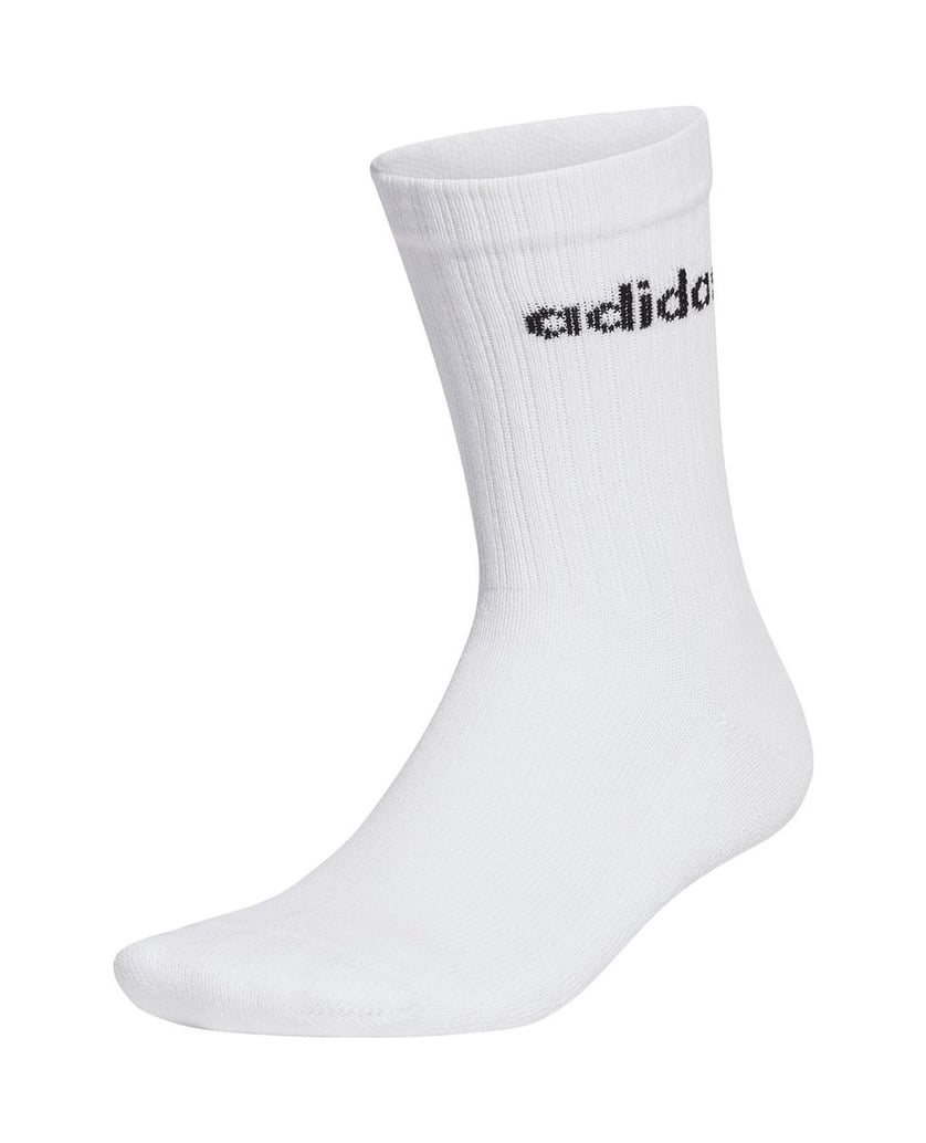 Adidas-Unisex-Socken-3er-Pack-Linear-Crew-Cushioned-schwarz