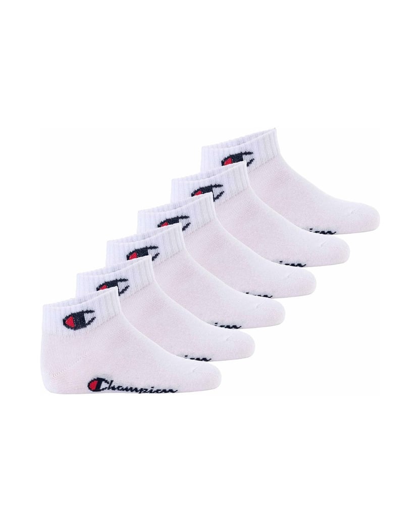 Champion-Unisex-Socken-6er-Pack-weiss