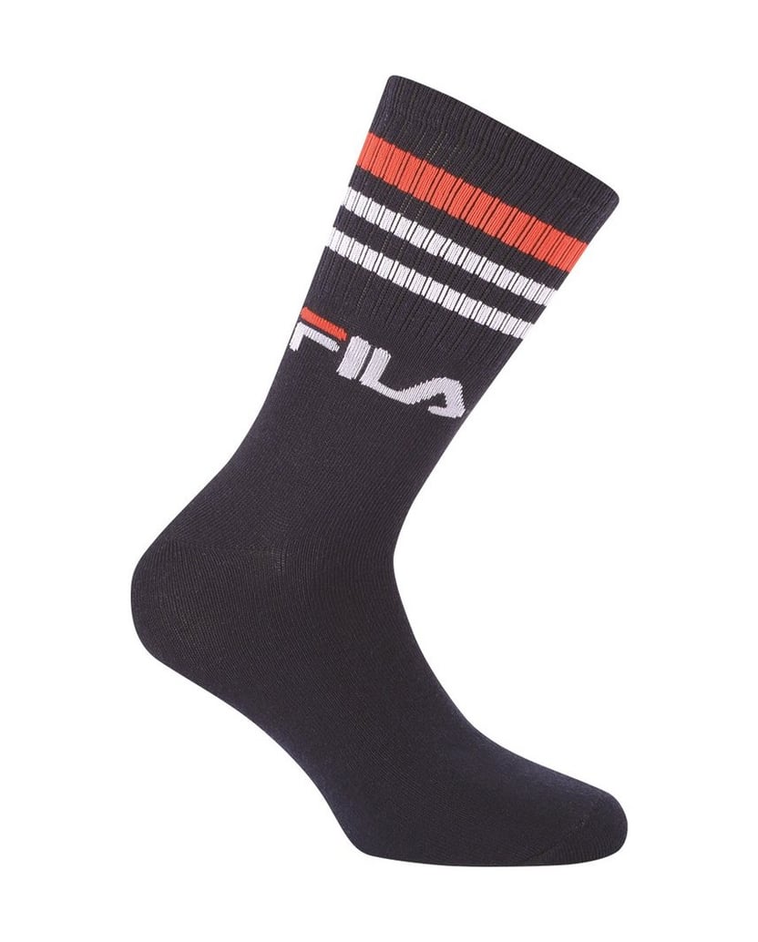 Fila-Unisex-Socken-6er-Pack-schwarz
