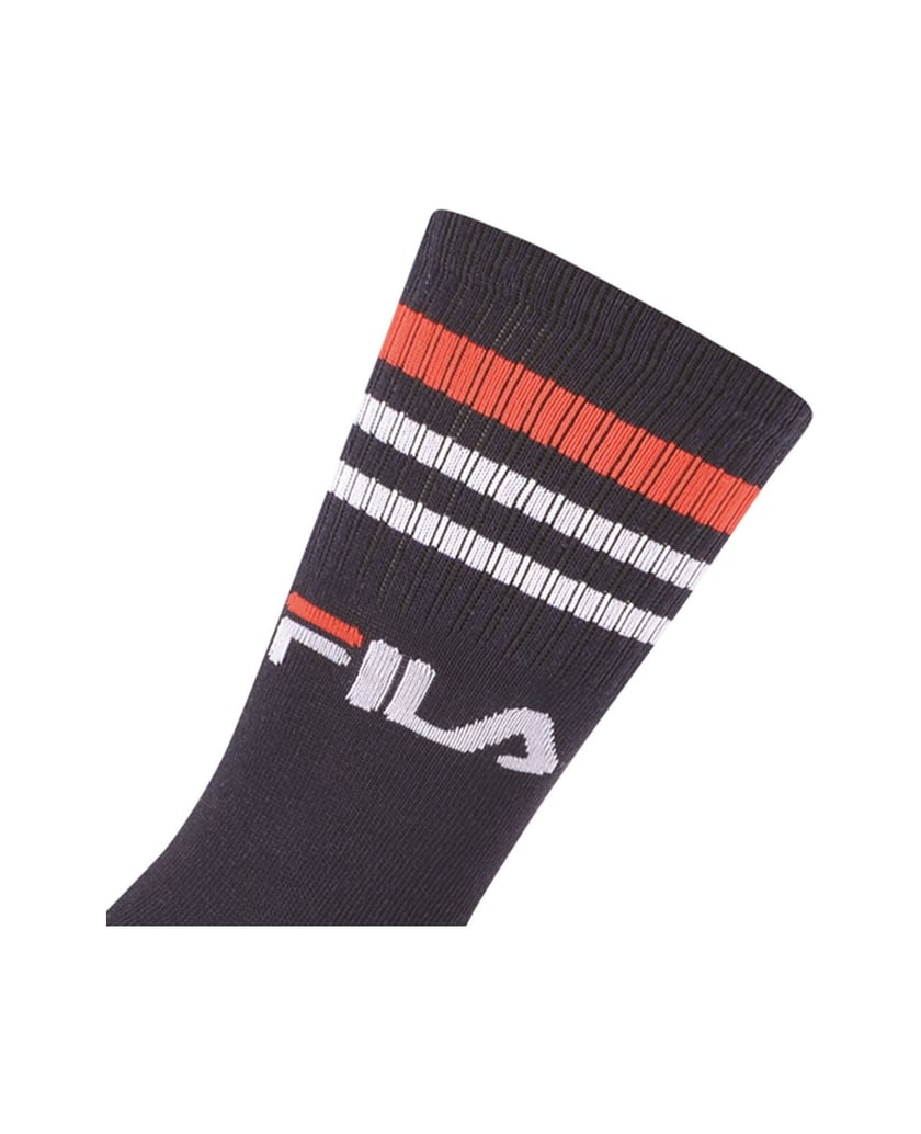 Fila-Unisex-Socken-6er-Pack-schwarz