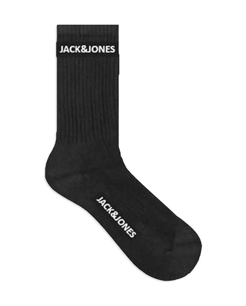 Jack-&-Jones-Unisex-Socken-10er-Pack-JACBASIC-LOGO-TENNIS-SOCK-10-PACK-JNR-schwarz