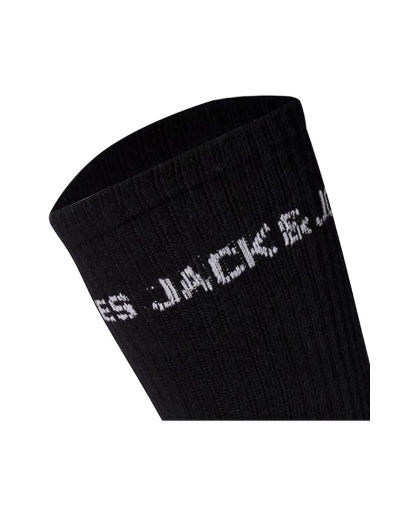 Jack-&-Jones-Unisex-Socken-10er-Pack-JACBASIC-LOGO-TENNIS-SOCK-10-PACK-JNR-schwarz