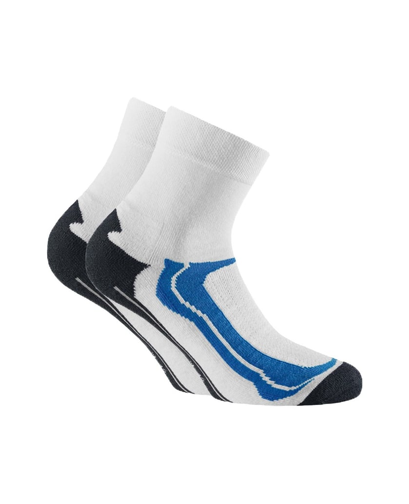 Rohner-basic-Unisex-Socken-2er-Pack-Basic-Quarter-Sport-grau