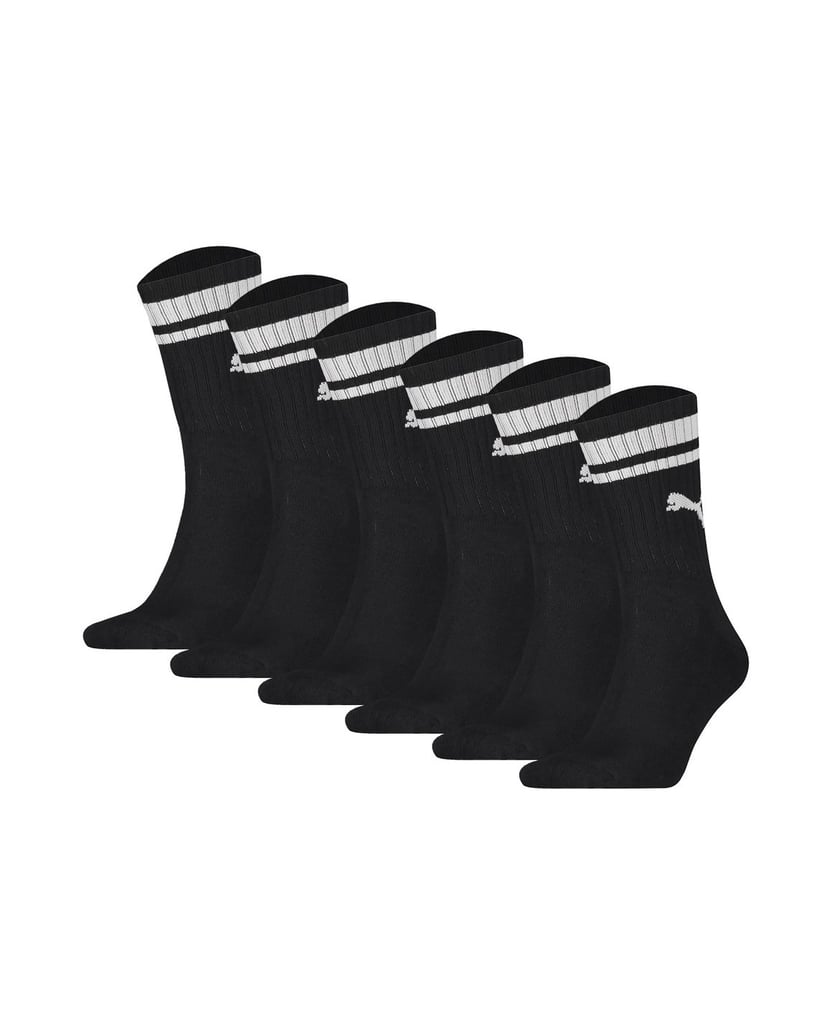 Puma-Unisex-Socken-6er-Pack-schwarz
