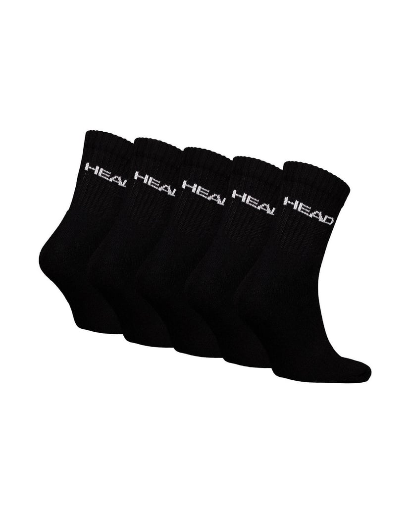 Head-Unisex-Socken-5er-Pack-HEAD-ELEMENTS-ALL-SPORTS-SHORT-CREW-ECOM-schwarz