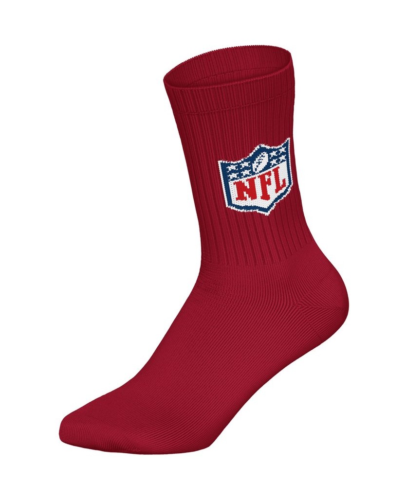 NFL-Unisex-Socken-3er-Pack-NFL-SHIELD-3Pack-Crew-Socks-schwarz