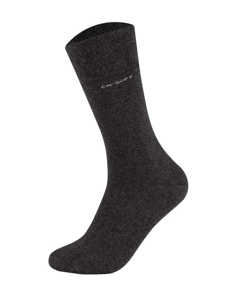 Camano-Unisex-Socken-4er-Pack-schwarz