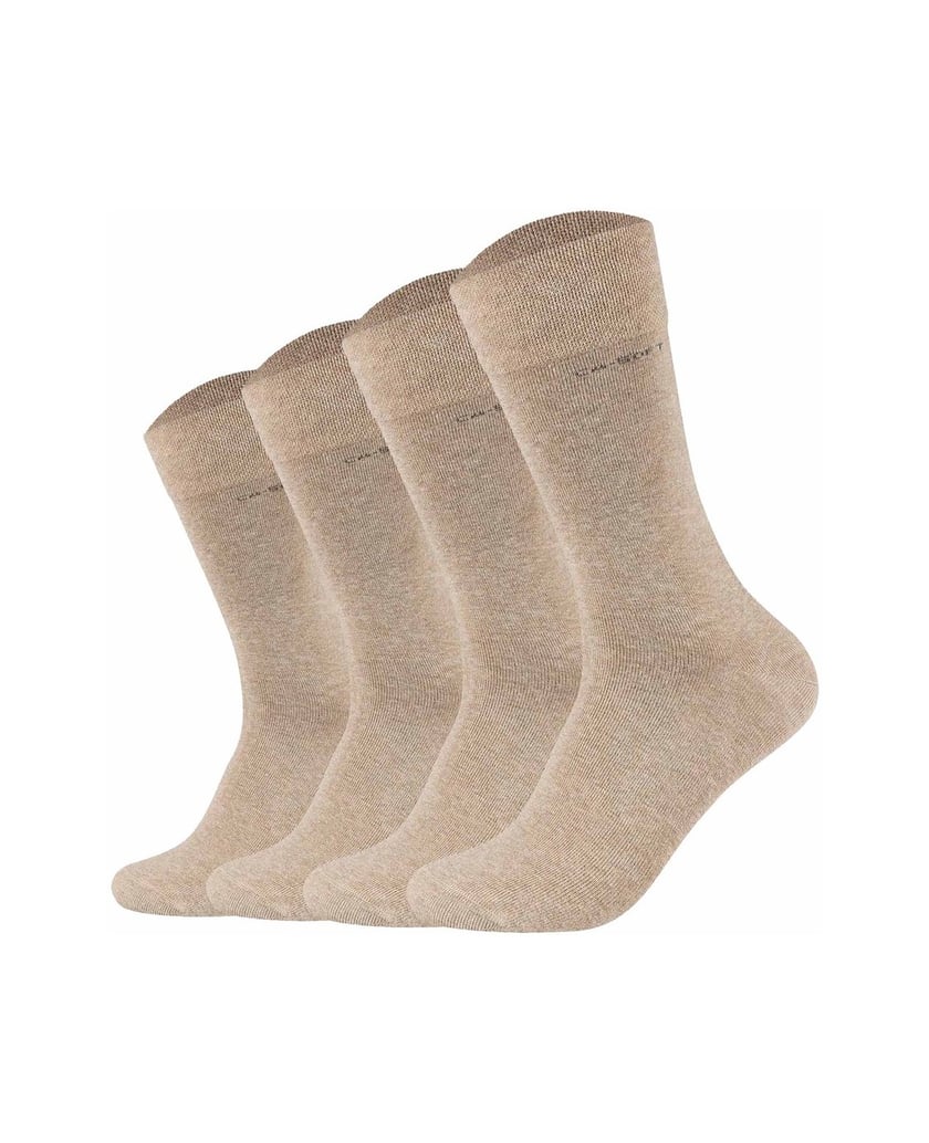 Camano-Unisex-Socken-4er-Pack-schwarz