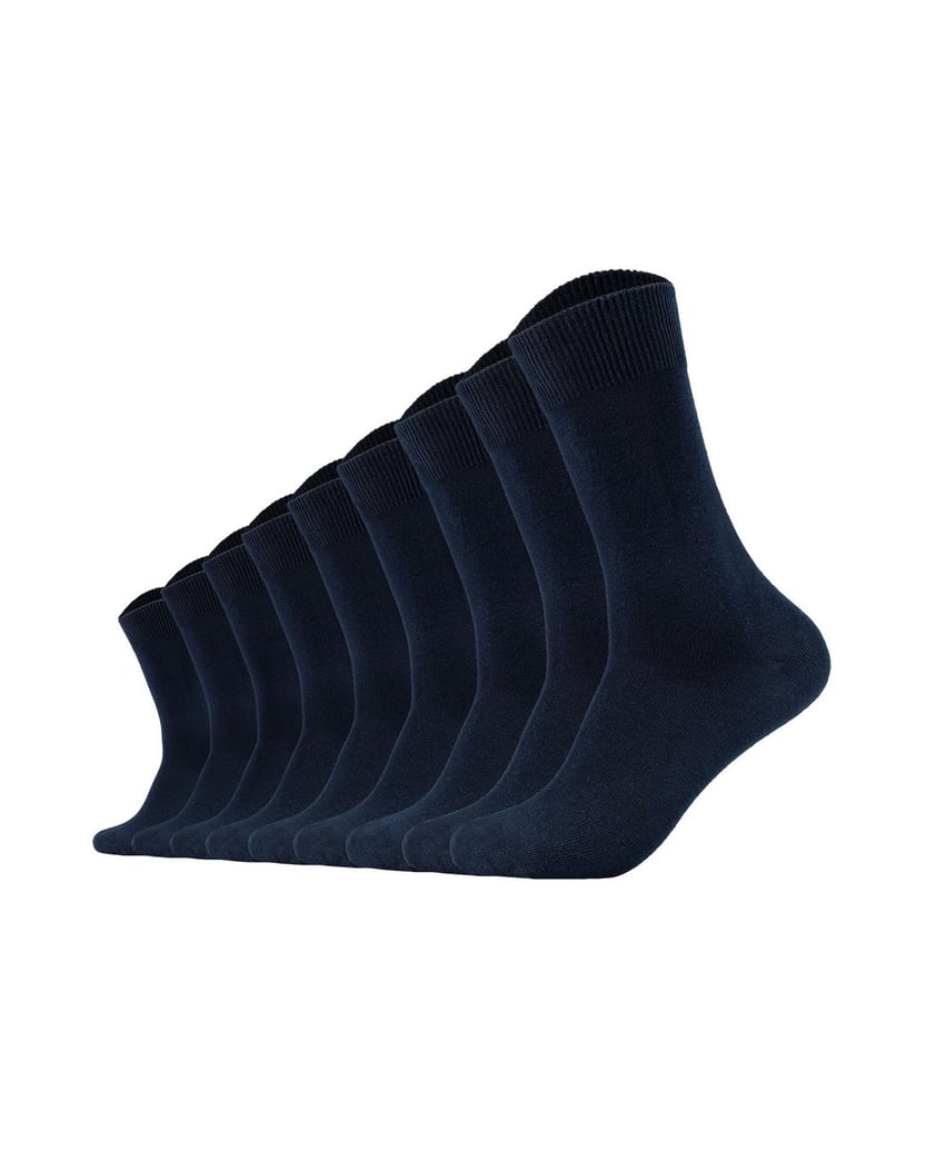 Camano-Unisex-Socken-9er-Pack-schwarz