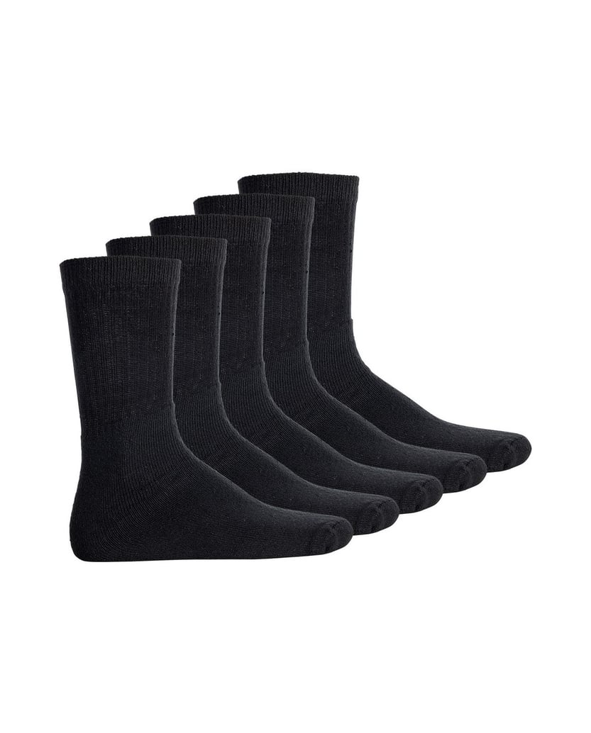 YOURBASICS-Herren-Socken-5er-Pack-schwarz