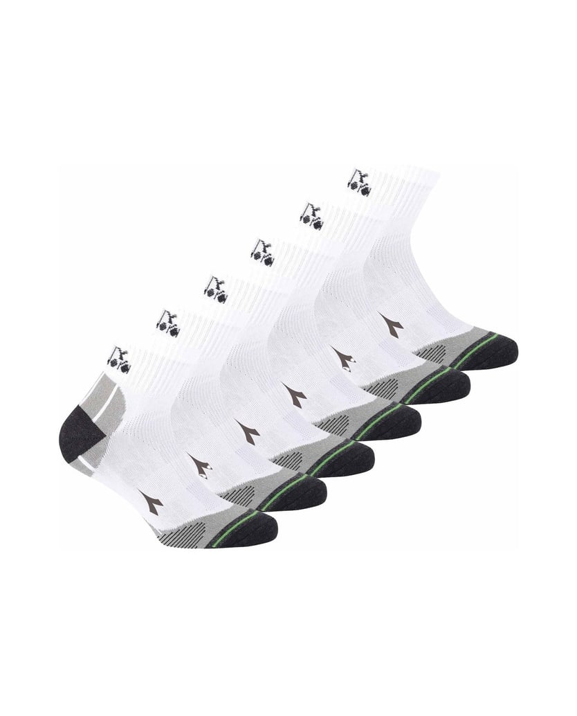 Diadora-Unisex-Socken-6er-Pack-schwarz