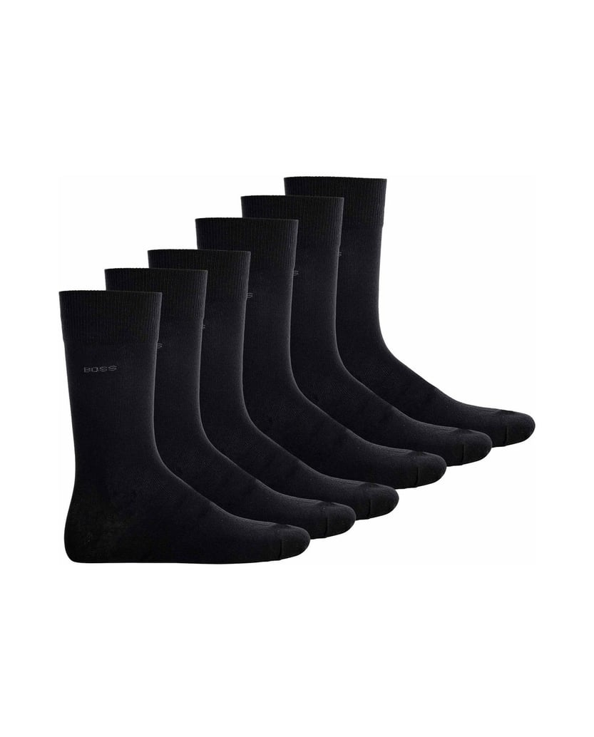 BOSS-Herren-Socken-6er-Pack-schwarz