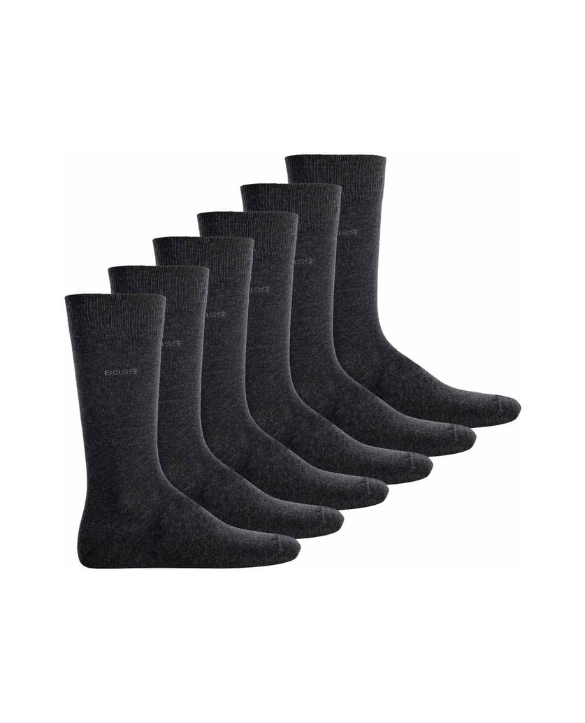 BOSS-Herren-Socken-6er-Pack-schwarz