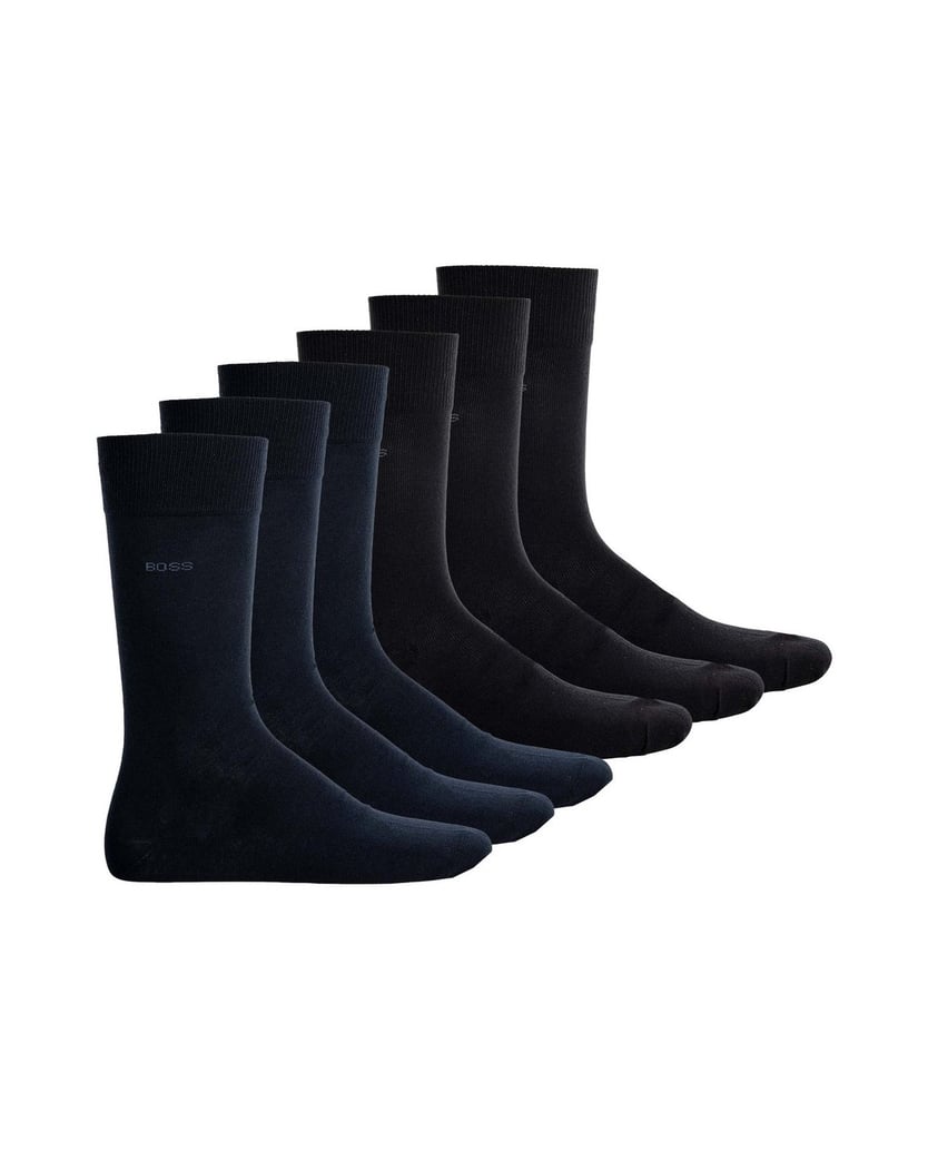 BOSS-Herren-Socken-6er-Pack-schwarz