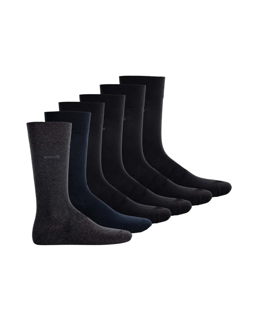 BOSS-Herren-Socken-6er-Pack-schwarz