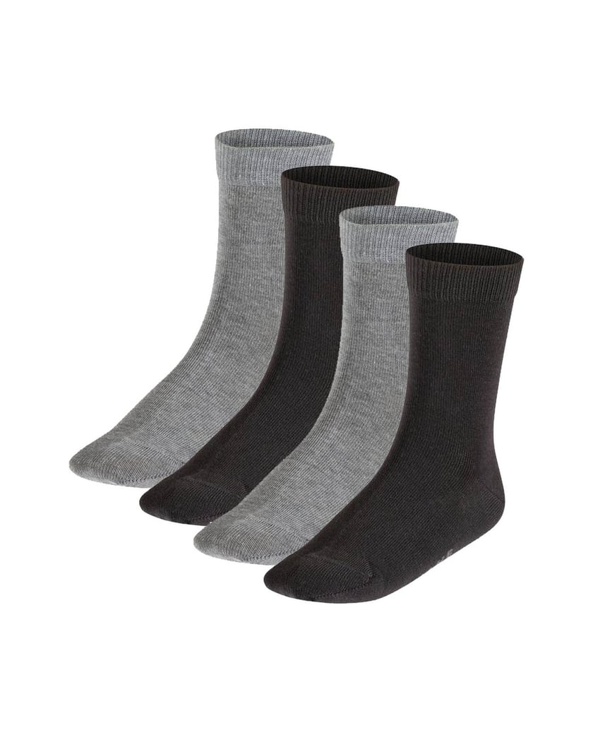Falke-Unisex-Socken-4er-Pack-FALKE-Happy-2P-SO-schwarz