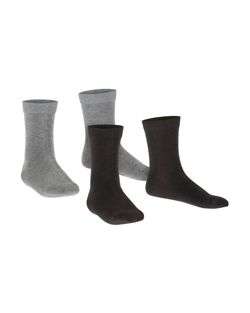 Falke-Unisex-Socken-4er-Pack-FALKE-Happy-2P-SO-schwarz
