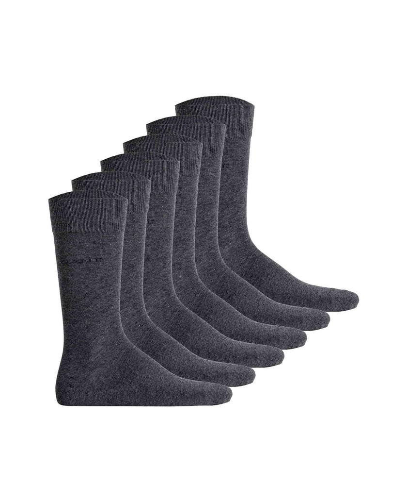 GANT-Herren-Socken-6er-Pack-schwarz