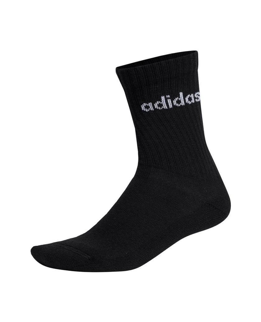 Adidas-Unisex-Socken-6er-Pack-Linear-Crew-Cushioned-schwarz