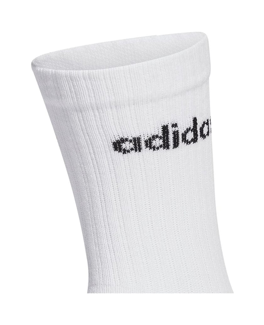 Adidas-Unisex-Socken-6er-Pack-Linear-Crew-Cushioned-schwarz