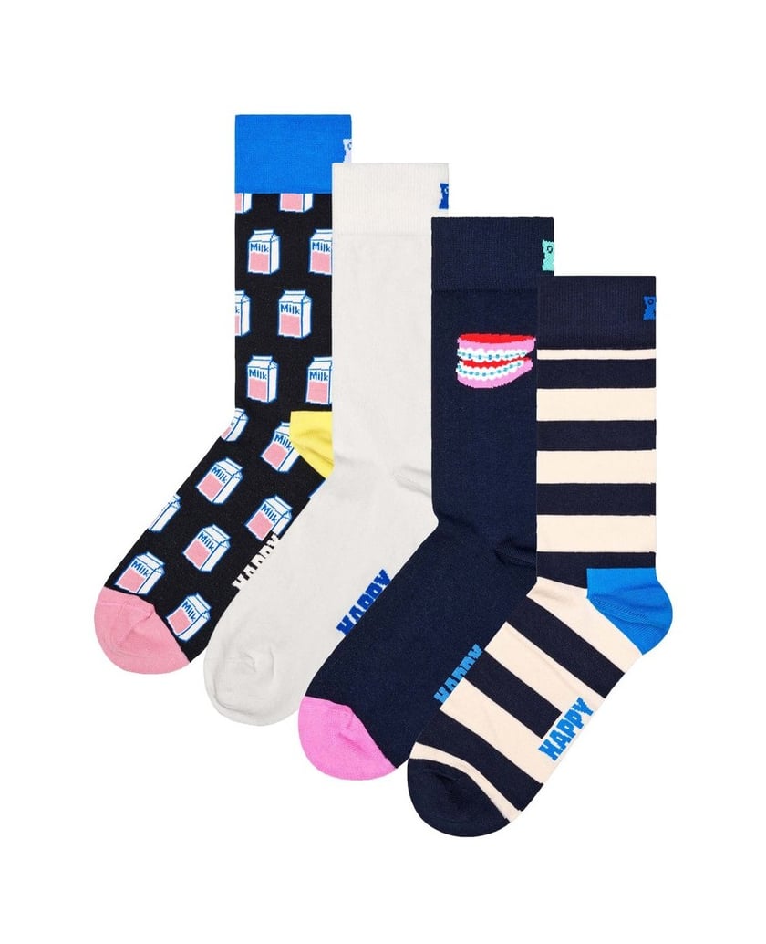 HAPPY-SOCKS-Unisex-Socken-4er-Pack-mehrfarbig-