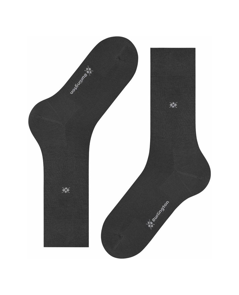 Burlington-Herren-Socken-1er-Pack-DUBLIN-SO-anthrazit
