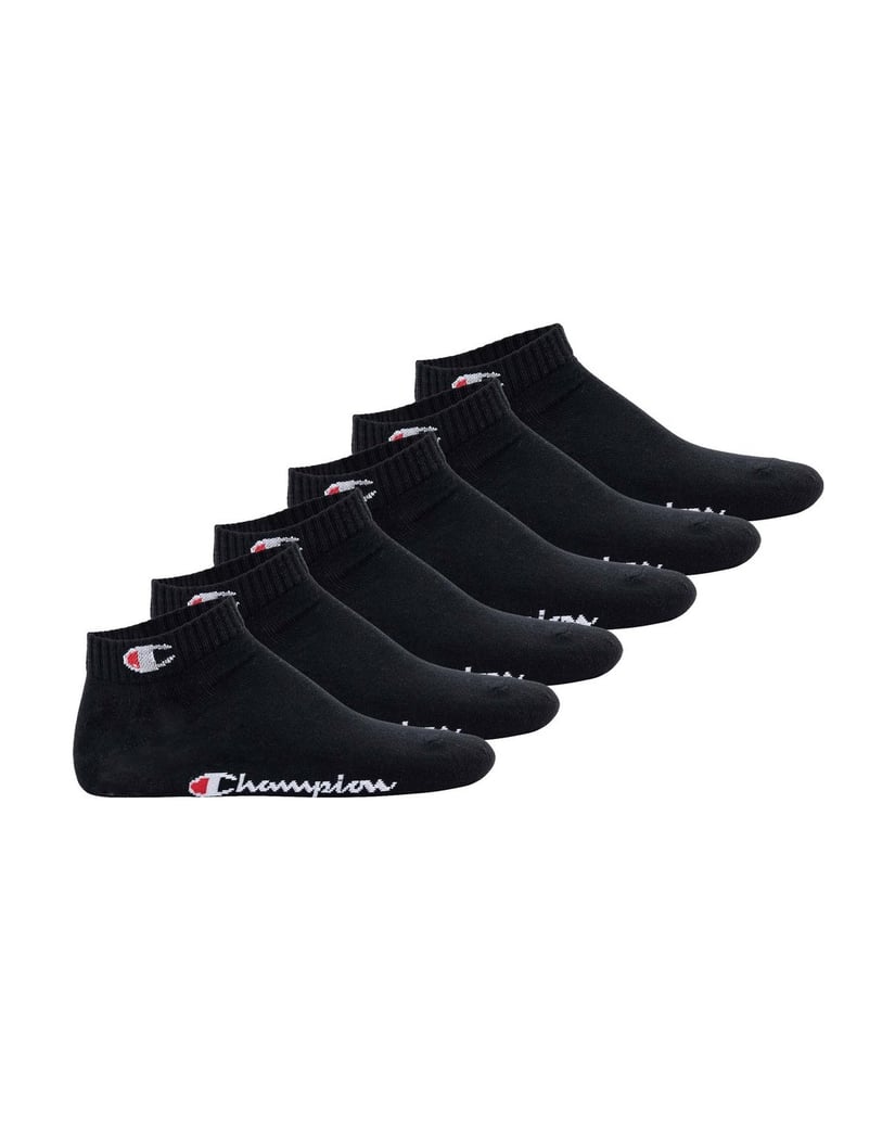 Champion-Unisex-Socken-6er-Pack-schwarz