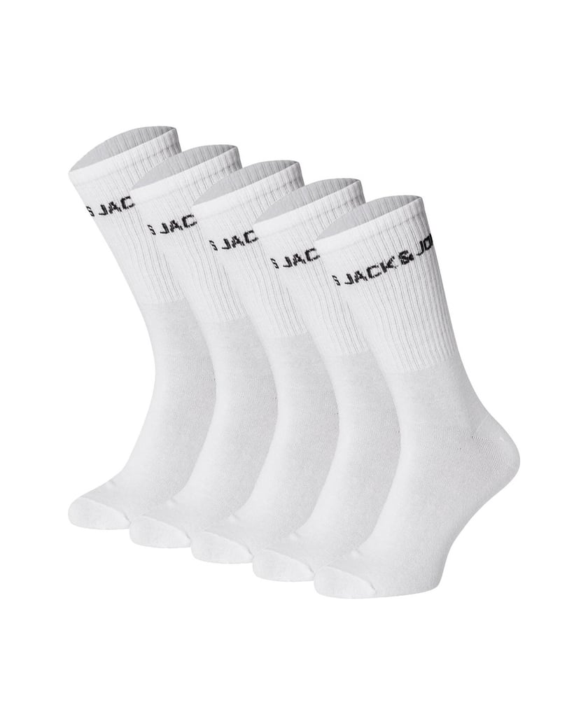 Jack-&-Jones-Unisex-Socken-5er-Pack-JACBASIC-LOGO-TENNIS-SOCK-5-PACK-JNR-schwarz
