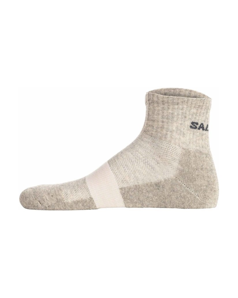 Salomon-Unisex-Socken-2er-Pack-EVASION-ANKLE-2P-grau