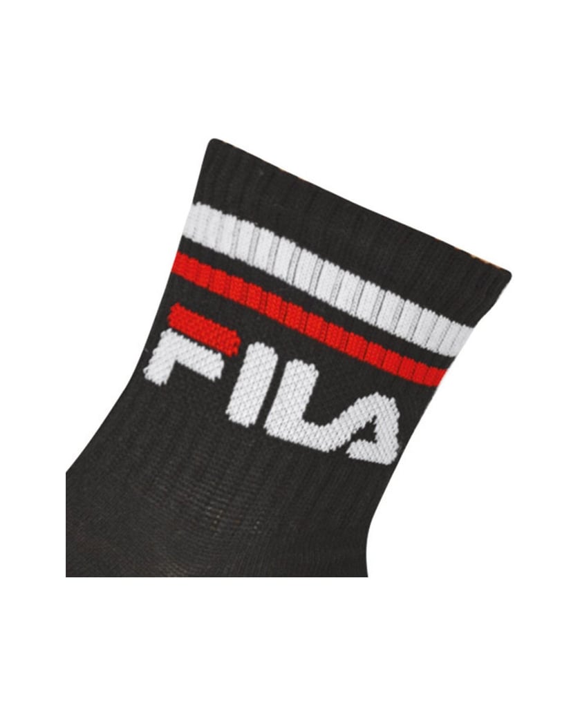 Fila-Unisex-Socken-6er-Pack-schwarz