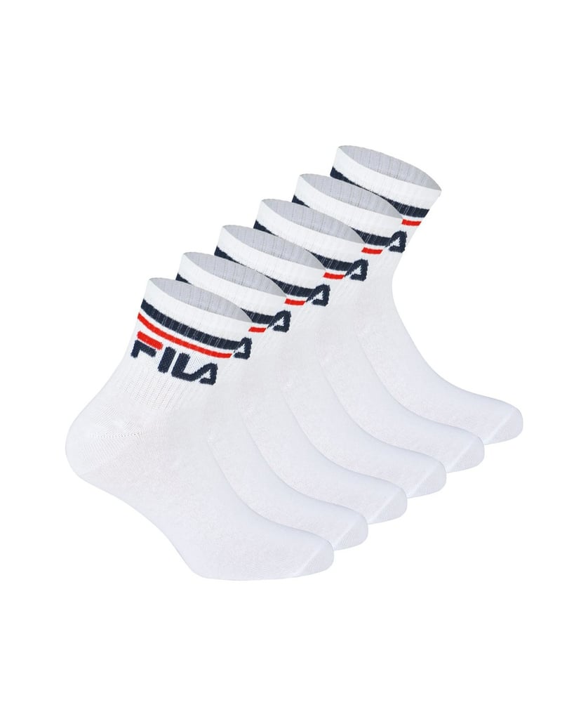 Fila-Unisex-Socken-6er-Pack-schwarz