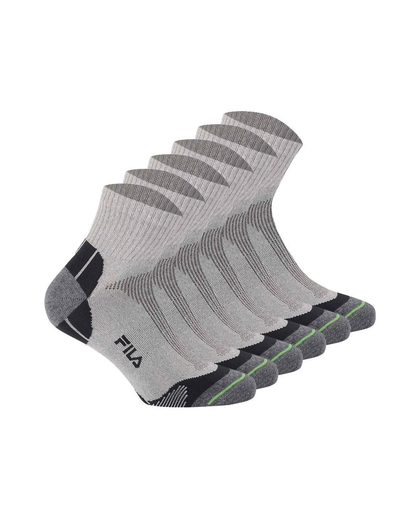 Fila-Unisex-Socken-6er-Pack-FILA-QUARTER-UNISEX-SOCKS-MULTISPORT-3P-schwarz