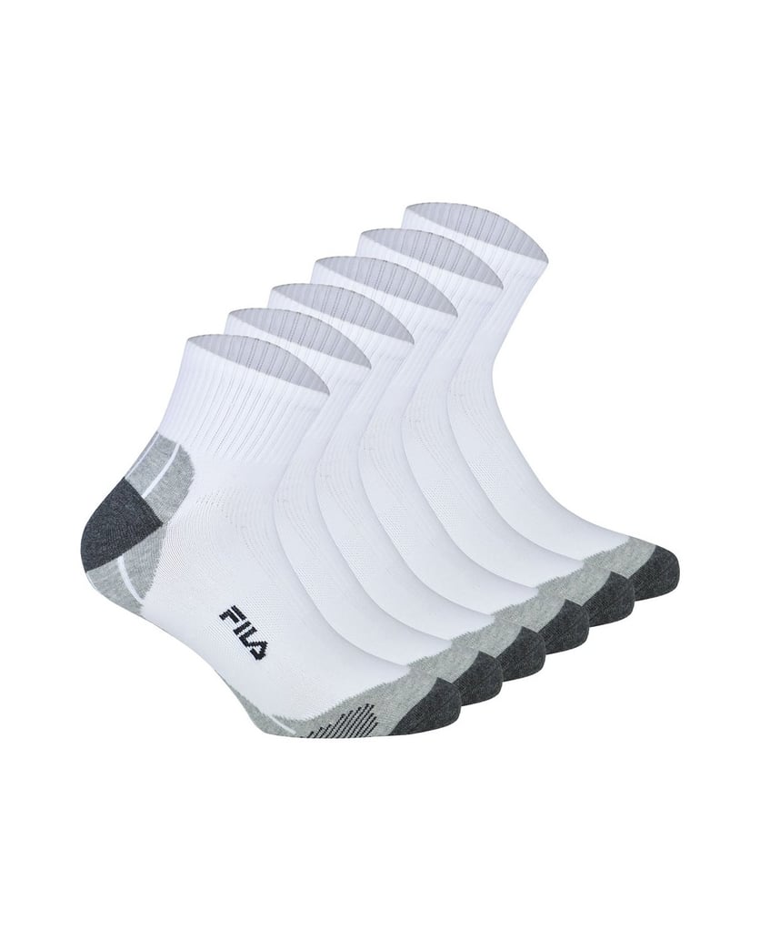 Fila-Unisex-Socken-6er-Pack-FILA-QUARTER-UNISEX-SOCKS-MULTISPORT-3P-schwarz