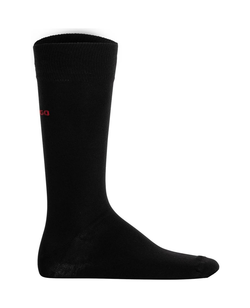 HUGO-Unisex-Socken-6er-Pack-3P-RS-UNI-CC-schwarz