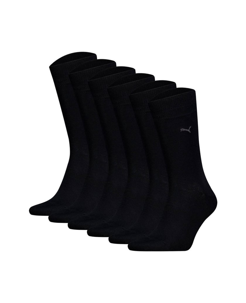 Puma-Herren-Socken-6er-Pack-schwarz