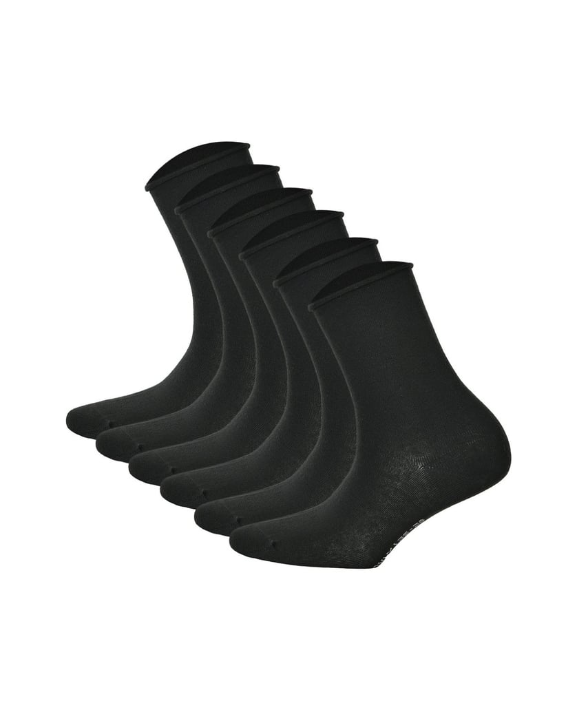 Hudson-Damen-Socken-6er-Pack-schwarz
