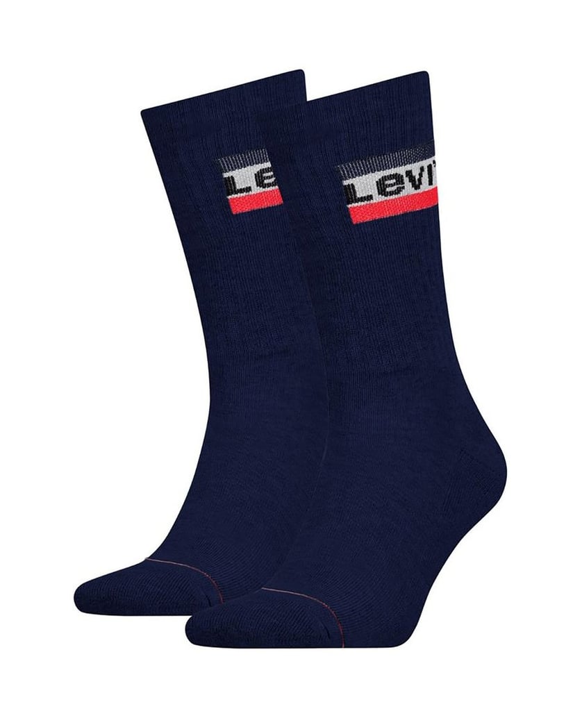 Levis-Unisex-Socken-6er-Pack-blau