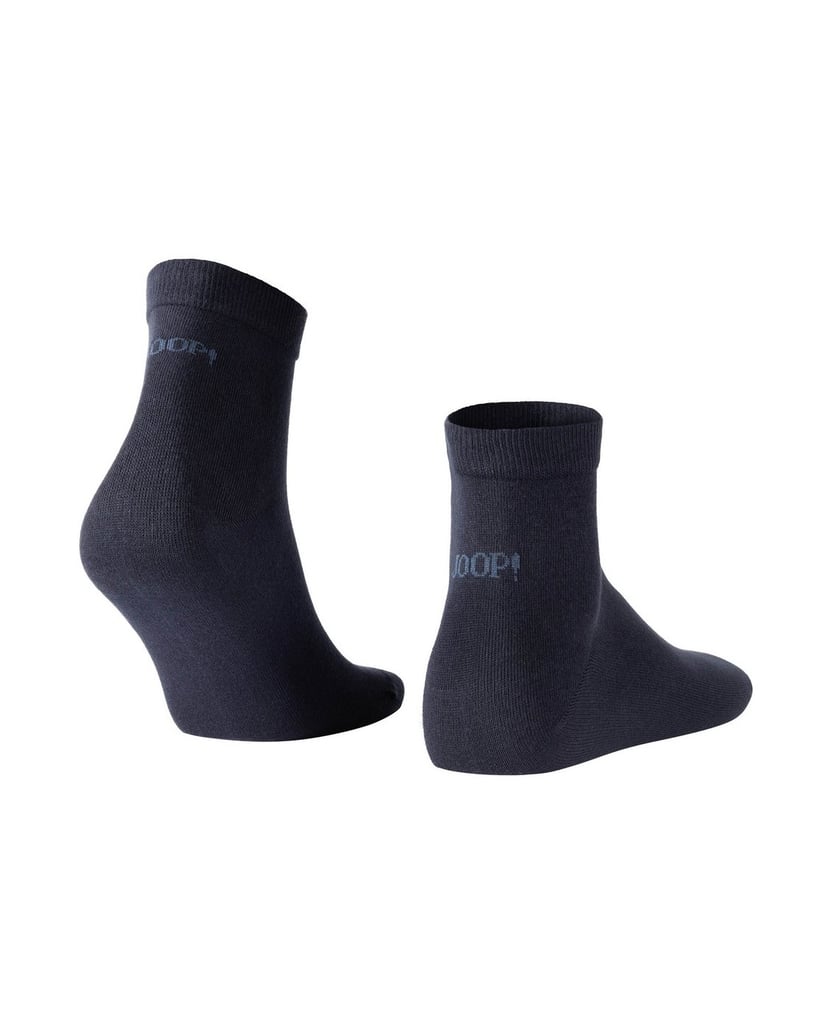 Joop-Unisex-Socken-2er-Pack-Unisex-premium-essential-organic-cotton-Quarter-2p-schwarz