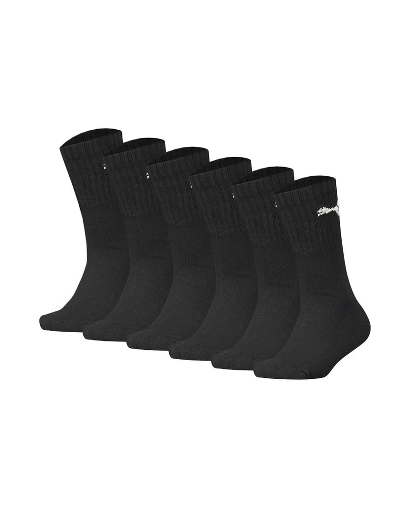 Puma-Unisex-Socken-6er-Pack-schwarz
