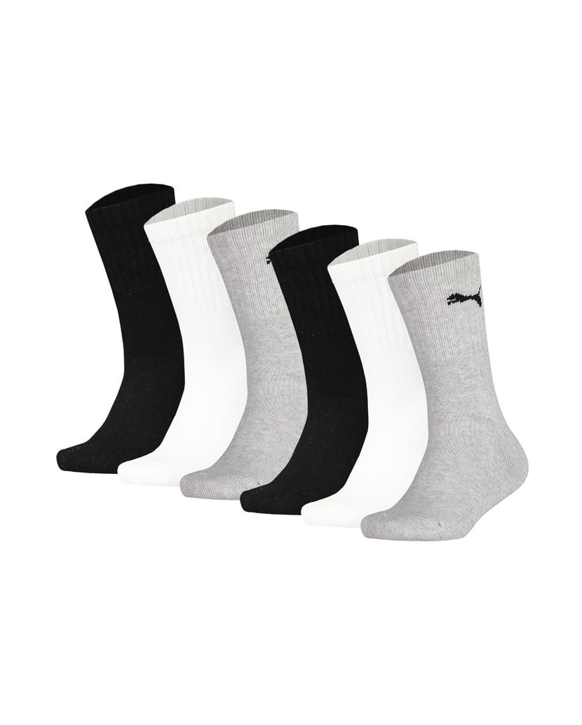 Puma-Unisex-Socken-6er-Pack-schwarz