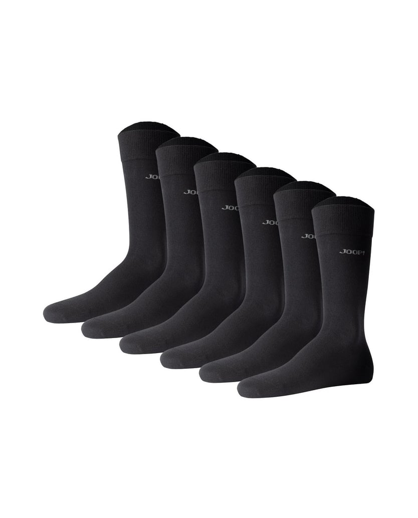 Joop-Unisex-Socken-6er-Pack-Unisex-premium-essential-organic-cotton-Socks-6p-schwarz