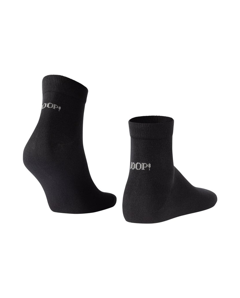 Joop-Unisex-Socken-6er-Pack-Unisex-premium-essential-organic-cotton-Quarter-6p-schwarz