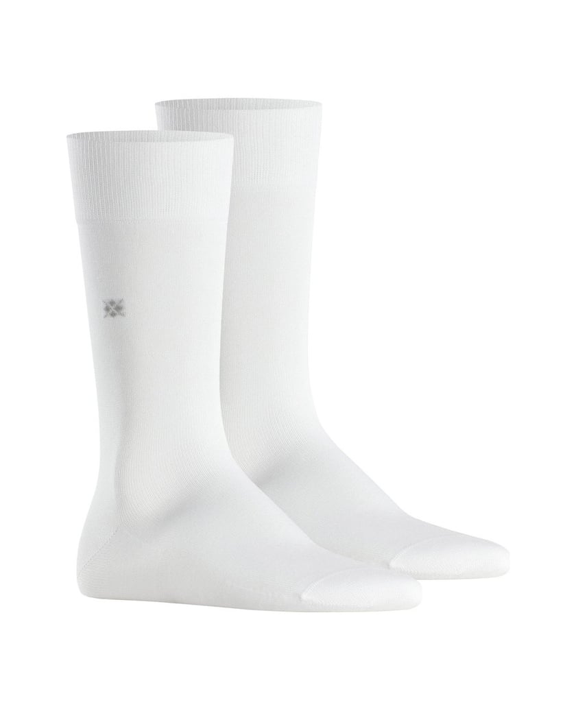 Burlington-Herren-Socken-2er-Pack-DUBLIN-SO-weiss