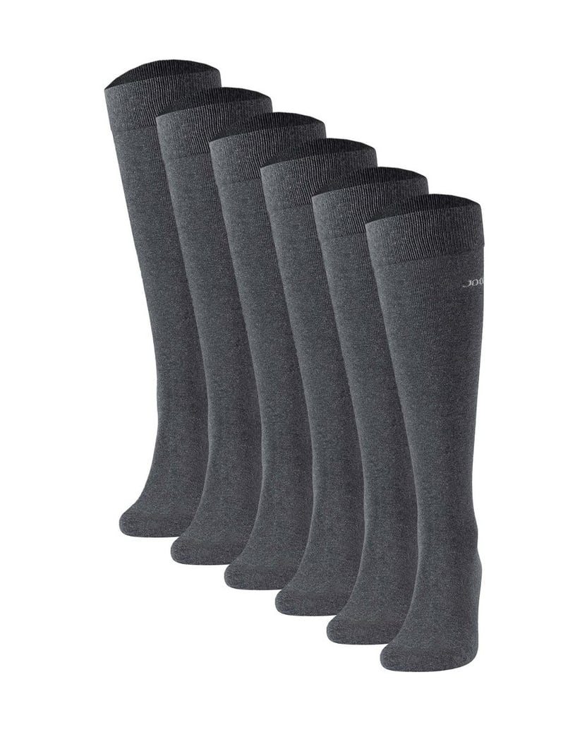 Joop-Herren-Socken-6er-Pack-Unisex-premium-essential-cotton-Knee-High-6p-schwarz