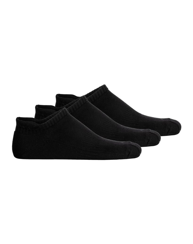 Scotch-&-Soda-Herren-Socken-3er-Pack-1/2-Terry-Low-Cut-schwarz